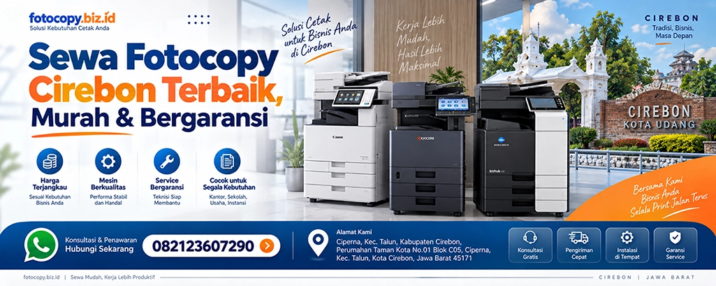 Sewa Fotocopy Cirebon Terbaik